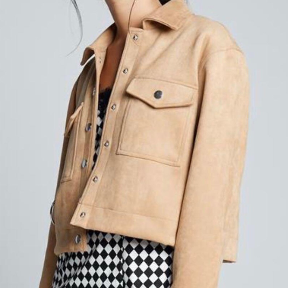 Eggie Shop Suede Jacket - Size Medium